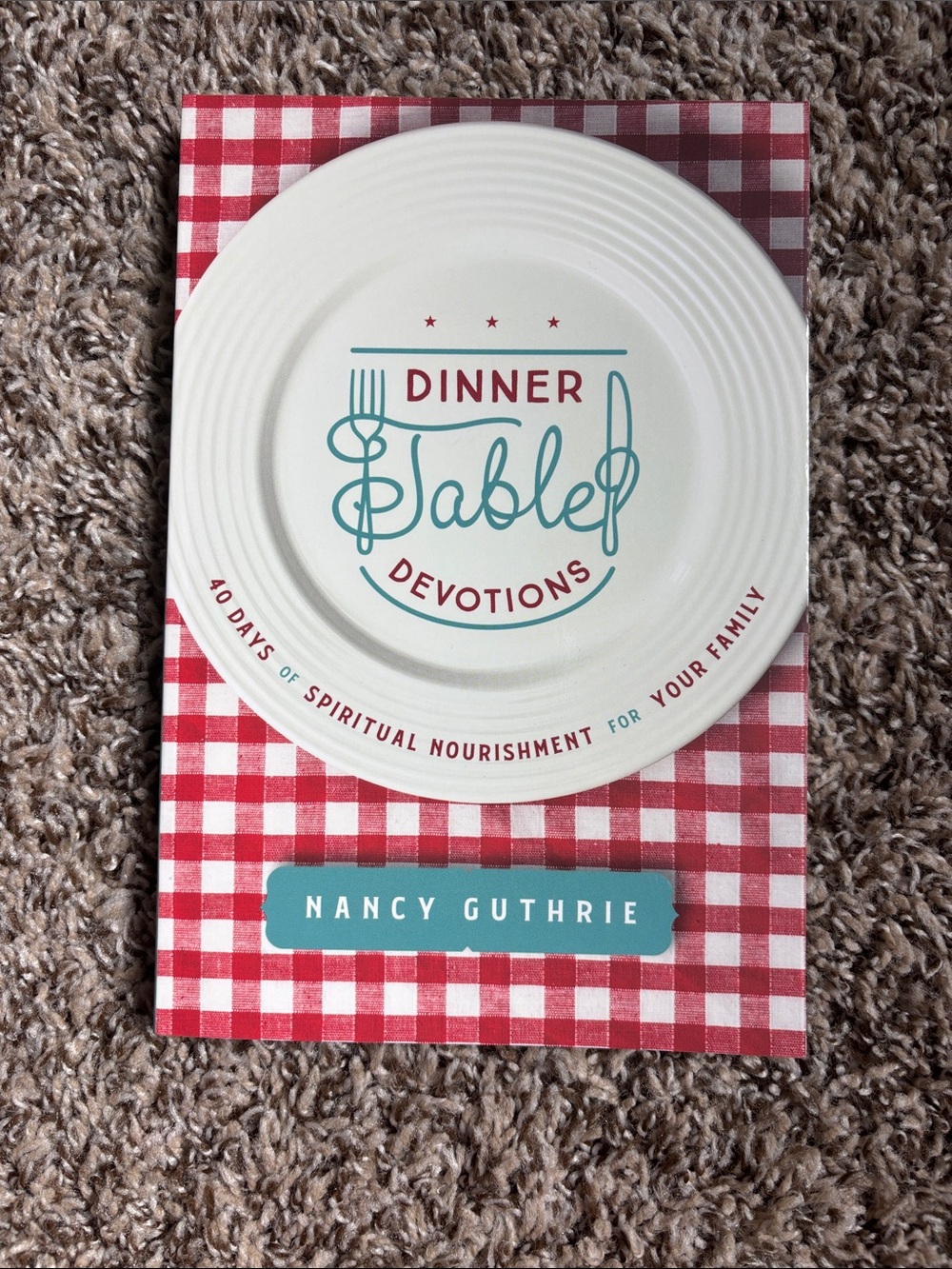 Dinner Table Devotions — White & Red Paperback Devotional